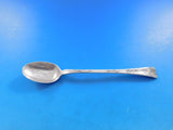 Lap Over Acid Etched by Tiffany Sterling Silver Parfait Spoon Floral Motif 6"