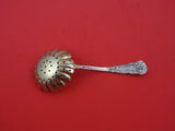 Trajan by Reed and Barton Sterling Silver Sugar Sifter Ladle Gold-Washed 6"