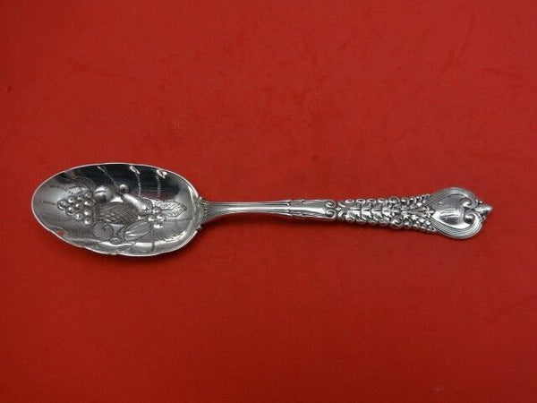 Florentine by Tiffany & Co. Sterling Silver Berry Spoon Embossed Fruit In Bowl