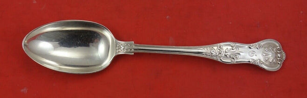English Victorian Sterling Silver Dessert Spoon London 1899  7 1/2"