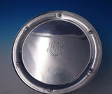 J E Caldwell Sterling Silver Serving Tray with Applied Rosettes 21 ozt. (#5196)