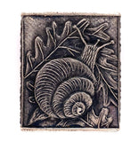 Anne Choi Snail and Oak Leaves Sterling Bead (#J5802)