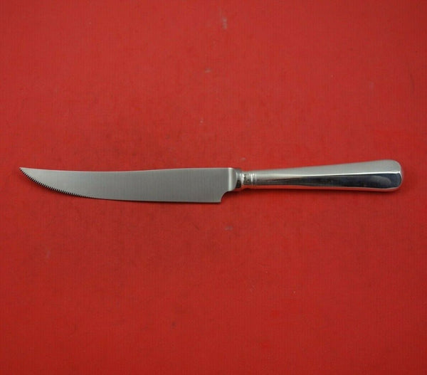 Rattail by CJ Vander English Sterling Silver Steak Knife Serrated 9 3/4"