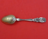 Blackberry by Tiffany and Co Sterling Silver Teaspoon Gold Washed "1905" 5 7/8"
