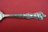 Flower of the Month by Wallace Sterling Teaspoon w/chrysanthemum November 5 7/8"