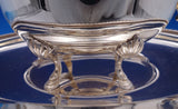 Gadroon Silverplate Gravy Boat with Underplate (#9055)