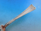 Lap Over Edge Etched by Tiffany & Co. Sterling Dinner Fork Fan 8"