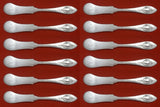 Mount Vernon by Lunt Sterling Silver Butter Spreader FH Set of 12 pcs 5 3/8"