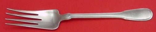 Hamilton aka Gramercy by Tiffany & Co. Sterling Cold Meat Fork Splayed 8 7/8"