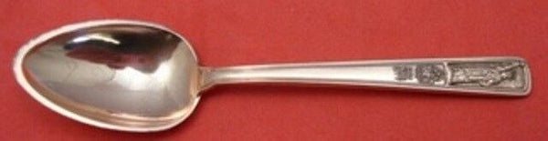 New York City by Tiffany & Co. Copper Sample Demitasse Spoon w/Statue 4 3/8"