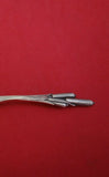 Cat Tails by Durgin Sterling Silver Sugar Spoon 5 3/4"
