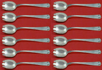 Etruscan by Gorham Sterling Silver Ice Cream Dessert Fork Custom Set 12pc 6"