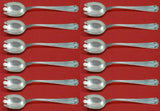 Etruscan by Gorham Sterling Silver Ice Cream Dessert Fork Custom Set 12pc 6"