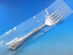 Grande Baroque by Wallace Sterling Silver Buffet Fork Custom Made HH WS 9 1/4"