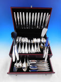 Diamond by Reed and Barton Sterling Silver Flatware Set Service 97 pieces Modern