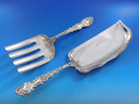 Imperial Chrysanthemum Gorham Sterling Silver Flatware Set for 8 Service 168 Pcs