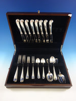 Queen Anne Williamsburg by Stieff Sterling Silver Flatware Set 8 Service 41 Pcs