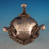 Repousse by Kirk Sterling Silver Salt and Pepper Shaker Set 2pc Footed (#8671)