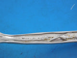 Lap Over Edge Acid Etched by Tiffany Sterling Silver Teaspoon Cicada Bugs 6"