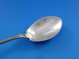 Pierced Handle by Tiffany Sterling Silver Ice Cream Spoon w/ bird foliage 6"