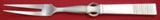 Parallel by Georg Jensen Sterling Silver Cold Meat Fork /Buffet Fork HHAS 9"