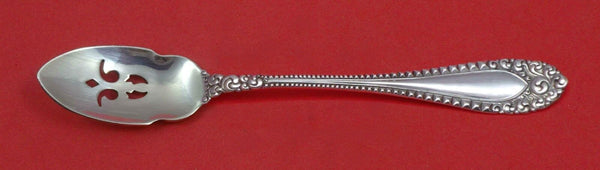 Kenilworth by International Sterling Silver Olive Spoon Pierced 5 3/4" Custom