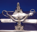 Graff, Washbourne and Dunn Sterling Silver Smoking Set 2pc Tray Lighter (#1423)