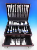 Cluny by Christofle Silverplate Flatware Service Set 84 pcs France Dinner