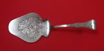 Rose by Th. Olsens Norwegian .830 Silver Pie Server AS with Floral Design 9 1/8"