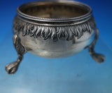 Scottish Sterling Silver Salt Dip Master Footed w/Lion Paw Feet and Mane (#6028)