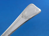 Lap Over Acid Etched by Tiffany Sterling Silver Serving Spoon Dragonfly 8 5/8"