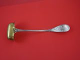 Japanese by Tiffany & Co Sterling Oyster Ladle pie crust edge yellow GW 10 1/2"