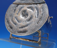 Italian Sterling Silver Box in Log Form w/Applied Branch Handle Feet (#7456)