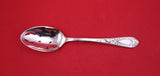 Betsy Patterson Engraved by Stieff Sterling Silver Pierced Serving Spoon 7 3/4"