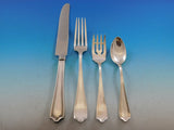 Maryland by Alvin Sterling Silver Flatware Set for 12 Service 111 Pieces Dinner