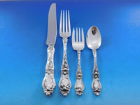 Lily Floral by Frank Whiting Sterling Silver Flatware Set Service 51 pcs Dinner