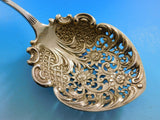 Hamilton and Diesinger Sterling Silver Pea Spoon GW Pcd Sunflower Chrysanthemums