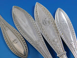 Indian by Whiting Sterling Silver Flatware Set Service 66 Pieces Dinner Early