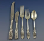 Milburn Rose by Westmorland Sterling Silver Flatware Set Service 44 Pieces