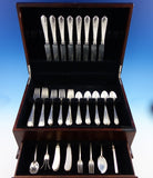 Early American Engraved by Lunt Sterling Silver Flatware Set 8 Service 60 Pcs