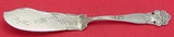 Georgian by Towle Sterling Silver Master Butter Flat Handle Flowers On Blade 7"