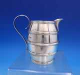English Estate Sterling Silver Syrup Pitcher Barrel Form w/Handle c.1923 (#6957)