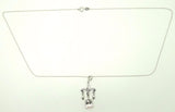 14k Gold 1.87ct Genuine Natural Morganite Chandelier Pendant (#J3760)