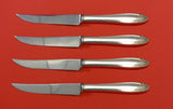 Lasting Spring by Oneida Sterling Silver Steak Knife Set 4pc HHWS Custom 8 1/2"