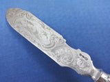 Dolphin by Albert Coles Sterling Ice Cream Slice AS Serrated w/Dolphins #2
