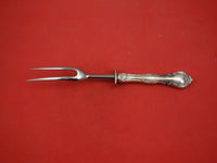 Alencon Lace by Gorham Sterling Silver Roast Carving Fork 11 1/8" Flatware