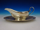 Old French by Gorham Sterling Silver Gravy Boat with Underplate #297 (#2505)