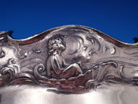 Martele by Gorham 950 Sterling Silver Fish Dish Tray Platter Putti 22" (#8022)