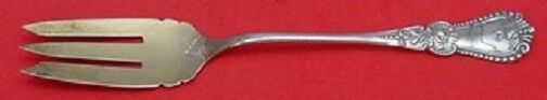 Alice By Fessenden Sterling Silver Salad Fork GW 3-tine Brite-Cut 5 7/8"