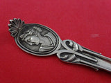 Medallion aka Diana by Wood and Hughes Coin Silver Master Butter w/Twist 7 1/4"